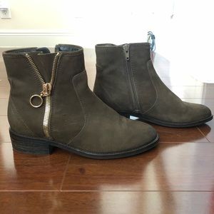 Steve madden brown booties